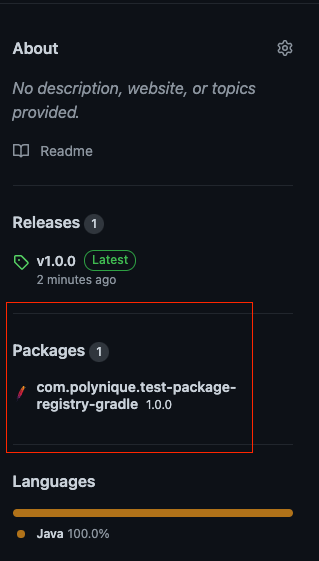 github package into repository